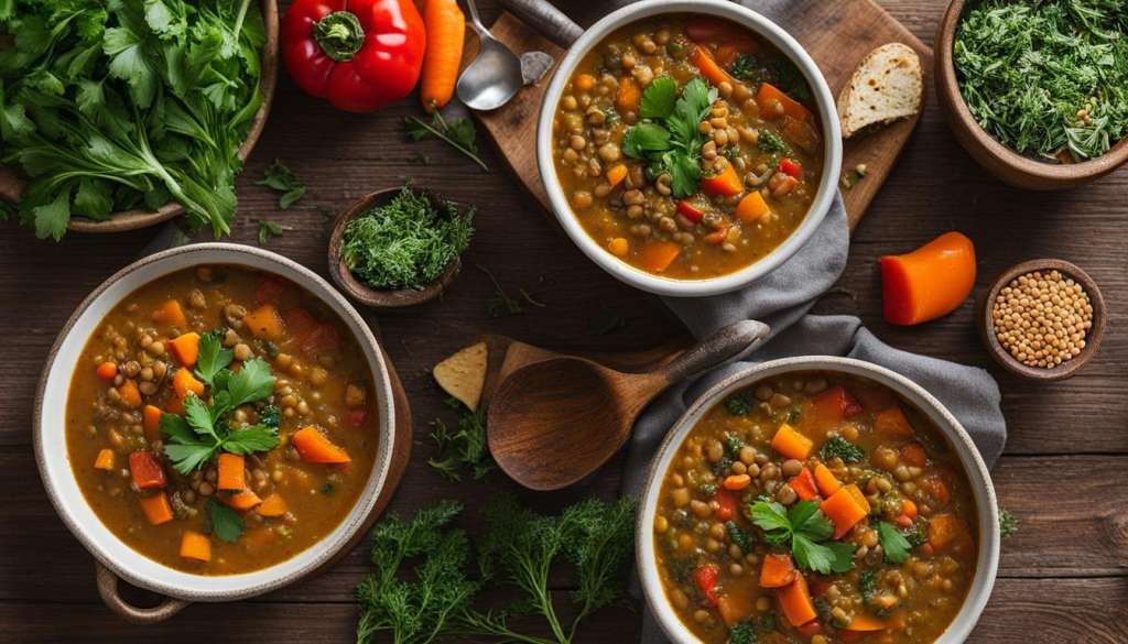 vegan lentil soup